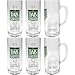 Produktbild DAB Bierglas Krug Glas Gläser-Set - 6x Bierhumpen Krüge mit Henkel
