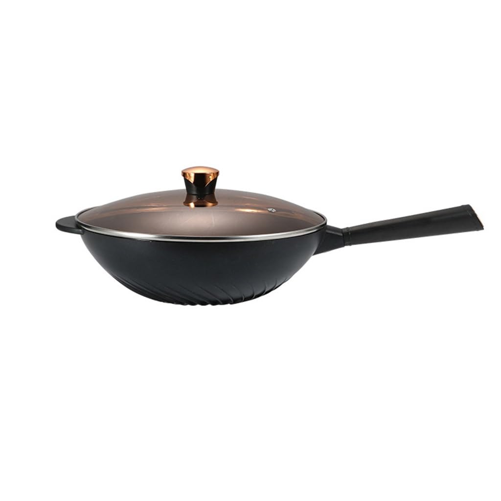 Poêle à frire antiadhésive pour plaques à induction et gaz, cuisinez de bons repas sans fumée chez vous