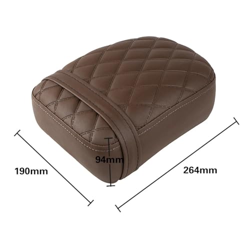 Funda de asiento doble para Rebel CMX1100 en cuero sintético negro 5