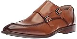 santoni double monk sneaker CLASSIC STYLE: Double buckle monk strap fashion dress shoe featuring burnished leather and perforated trims