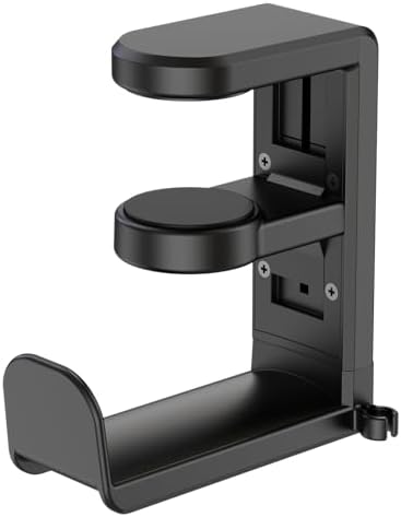 EURPMASK Rotating Headphone Stand - PC Gaming Headset Holder, Adj...