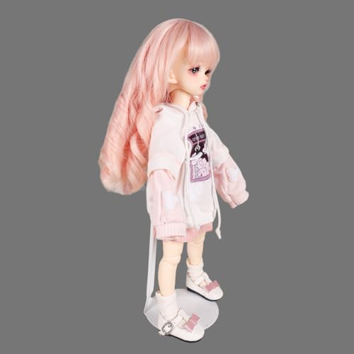 UCanaan 12 Stück Puppenständer - Action Figur Ständer mit erweiterbarem Taillendraht für 8„-14“ Puppen Puppenständer für 8 bis 12inch Puppen geeignet für 1/6 Puppen Zubehör, Action Figur Ständer
