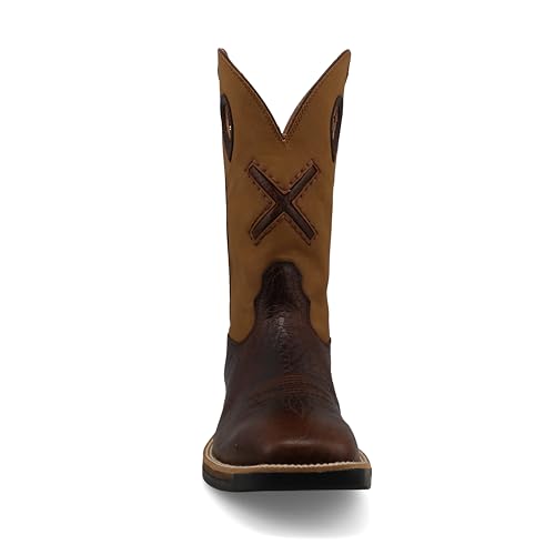 Image of Twisted X Men's 12 inch Tech X Boot, Wide Square Toe with CellStretch and Tech X