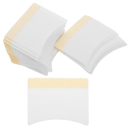 HOOTNEE Discos de Algodón Desmaquillantes Absorbentes 40 Protección de, Paquete Portátil para Extensiones de Pestañas Adecuado para