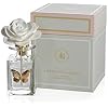 Zodax Apothecary Guild Botanical Porcelain Diffuser 3.75 x 3.75 x7 Fig Vetiver Butterfly