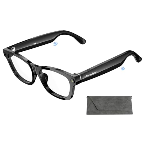 [Blackview] 2026�ŐV�v�X�}�[�g�O���X �Ό��T���O���X �X�}�[�g���K�l �X�s�[�J�[�ƃJ�����t�� 800W���f ����/�ʐ^�B�e UV�ی� �^�� �������� �����ʖ� �^�b�`+�����{�^�� IP54�h�� iOS/Android�Ή� (���������Y)