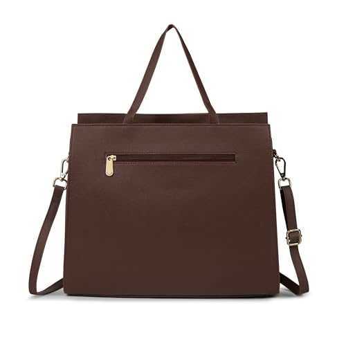 Image of Caprese Jelly Large Satchel Bag for Women with Adjustable & Detachable Strap | Multiple Compartments | Versatile Shoulder, Crossbody & Handheld Bag for Work, Travel, and Everyday Use