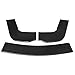 CMJCJDM Diffuseur de Spoiler à lèvres, pour Dodge Challenger SXT SMT Hellcat 2012-2019 Couverture de Protection 3 pièces Tapis Noir