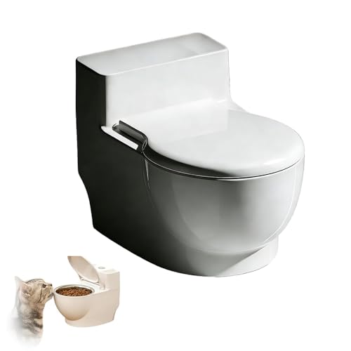 Toilet Water Bowl For Cats Wall Mounted