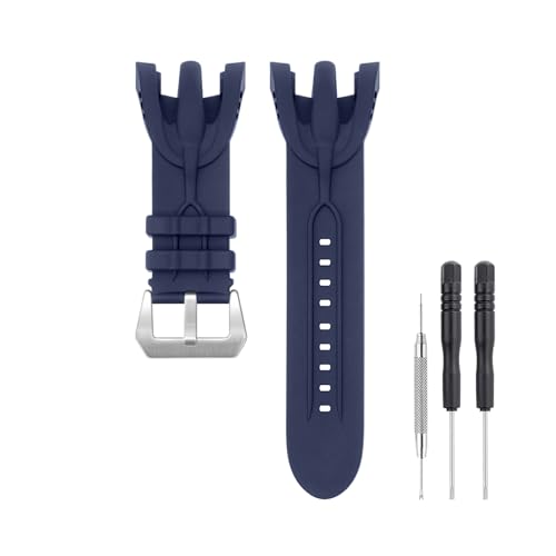 SANDEIN Bracelet de montre de 38 mm compatible avec Invicta, bracelet de rechange en caoutchouc de silicone souple pour montre chronographe Invicta Venom...