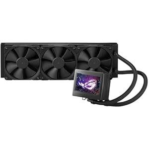 ASUS ROG RYUJIN III 360 – Refroidisseur liquide CPU tout-en-un (écran LED 3,5", solution de pompe Asetek 8e gen, 3 ventilateurs de de radiateur Noctua 2000 PWM 120mm)