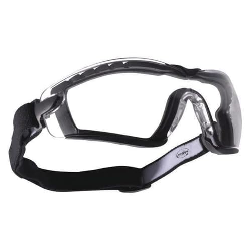 MOLLIFII Safety Goggles, Clear Anti-Fog, Scratch-Resistant Lens, Mfr: 40091-A