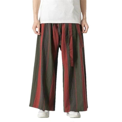 Pantalon en coton et lin haut de gamme esprit kung fu rétro - 6