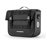 ROCKBROS(ロックブロス)パニアバッグ 自転車 リアバッグ サイドバック 自転車バック キャリアバッグ 防撥水 自転車用荷物バッグ 大容量 ショルダーバック ツーリングバッグ アウトドア用 旅行 9L 1個