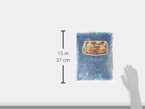 Miniatura 10 de Onlyfire Vidrio de fuego de 10 libras para fogata de propano y chimenea de gas, rocas de vidrio reflectante de 12 pulgada para mesa de fogata y