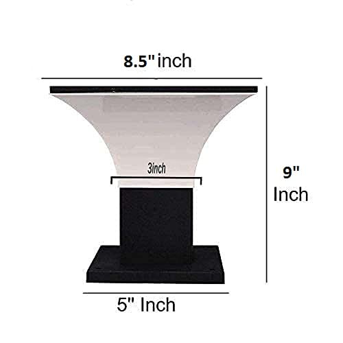 Image of Phantom Outdoor Light for Home Decorative Exterior /Outdoor Light /Gate Light /Garden Lamp /Pillar Lamp /Gardner Lights Flat Top. (Pack of 1)