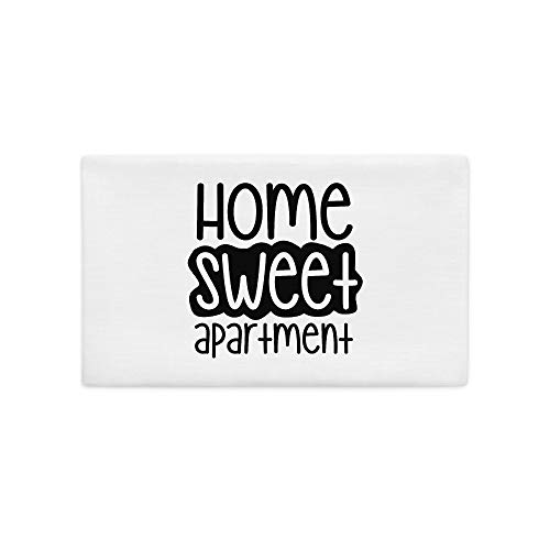 Home Sweet Apartment All-Over Print Premium Pillow Case | Cute Home Sweet Home Gift | First Apartment | Housewarming Gift | Housewarming Pillow | New Apartment | Home Sweet Home | Gift from Realtor