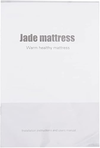 Miniatura 8 de Far lnfrared - Alfombrilla térmica de jade natural y turmalina, colchón eléctrico de calefacción de piedra de cuerpo completo, relajación para el