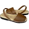 tittimitti Womens Avarcas Sandals Handmade in Menorca, Spain Genuine Spanish Leather Upper Orthopedic Leather Insole Ultra-Light Outsole Elegant, Timeless Style