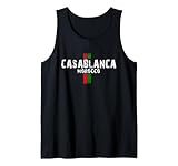 Casablanca Marokko Retro Vintage Marokko Stadt - Casablanca Tank Top