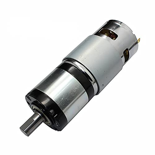 Davitu DC Motor - 42GP 775 high torque DC Gear Motor with 12V 24V 42 mm Planetary Gear Box fan hair dryer motor treadmill motor - (Speed(RPM): 1 ratio 25, Voltage(V): 24V)