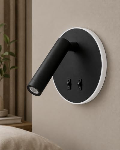 Image of FILLISKA LED Surface /Spot Light, Shockproof Alluminium Body & Antiglare Diffuser (MattBlack-210, Warmwhite)