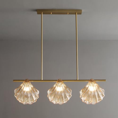 Éclairage de lustre moderne du milieu du siècle ajustable à 3 lampes - 3