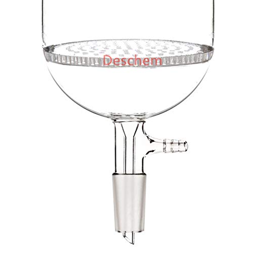 Deschem 600Ml,24/40,Glass Buchner Funnel With 90Mm Pore Plate,Lab Glassware #TOP3