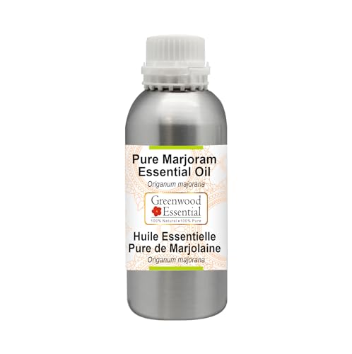 Huile essentielle de marjolaine distillée à la vapeur, extrait naturel Origanum majorana 300 ml