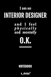 Notebook for Interior Designers/Interior Designer: awesome handy Note Book [120 pages blank dotted dot grid paper]