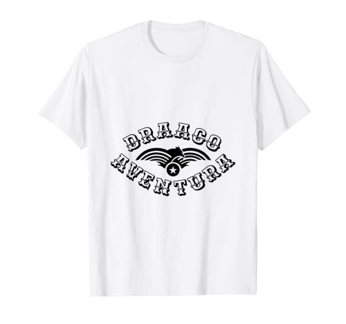 Draaco Aventura Logo Negro Camiseta