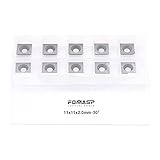 FomaSP 11mm Square Carbide Cutter Inserts (11mmx11mmx2.0mm) for Wood Turning Roughing Tool,Pack of...