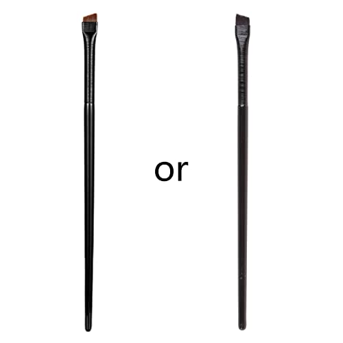 Pinceles De Maquillaje De Ojos Profesionales Pincel Delineador De Ojos En Ángulo Delineador De Cejas Pinceles De Maquillaje Para Labios Contorno De Cejas