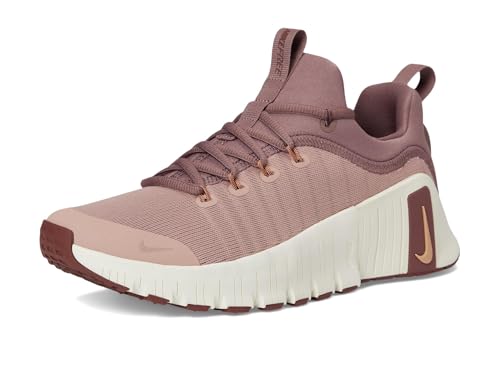 Nike Women's Free Metcon 6 Particle Pink/Metallic Rose Gold/Pale Ivory/Red Sepia 12 Medium - image 9