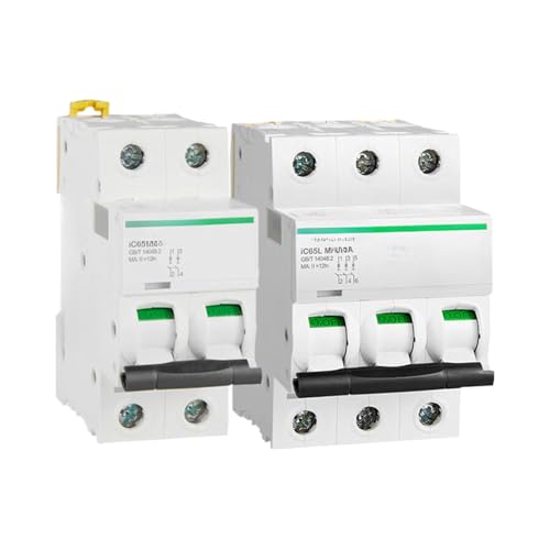 Disjoncteur triphasé 3P 50A pour protection électrique modulaire