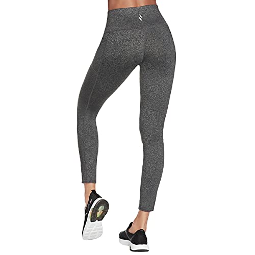 Skechers Go Walk High Waisted Legging W03LG30B-GYS, Womens Leggings, Grey, S EU