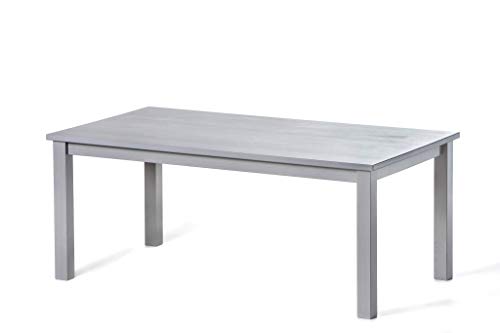 hagge home Mesa de Comedor de Madera escandinava Mesa de Cocina Mesa de Ordenador Mesa de Consola Oficina en casa Mesa de Comedor Mesa de salón Mesa de Estudio, 60 x 110 cm, Altura 45, Gray Cover