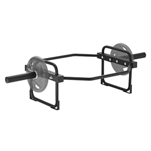 VEVOR Safety Squat Bar, 700 & 1500 LBS Fitness Squat Bar，Plus 500 LBS Hex Barbell Trap Bar, Home Gym for Squats, Deadlifts, Ideal for Front Squats, Lunges, Rehab, Physical Therapy