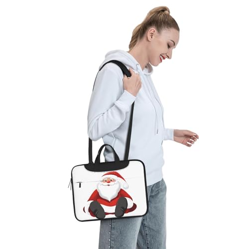 Housse pour ordinateur portable Père Noël idée cadeau de fin d'année