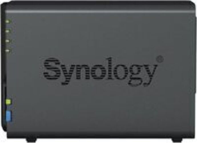 Synology DS223 - Discstation NAS a 2 bay (Realtek RTD1619B quad-core da 2 GB Ram 1 porta LAN RJ-45 1 GbE) da 4 TB con 2 dischi rigidi da 2 TB