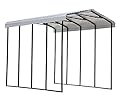 Arrow Carports Galvanized Steel Carport, RV Metal Carport Kit, 14' x 20' x 14', Eggshell