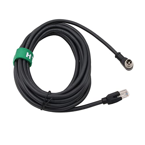 Cable de Red Ethernet CAT6A M12 1 m miniatura 2