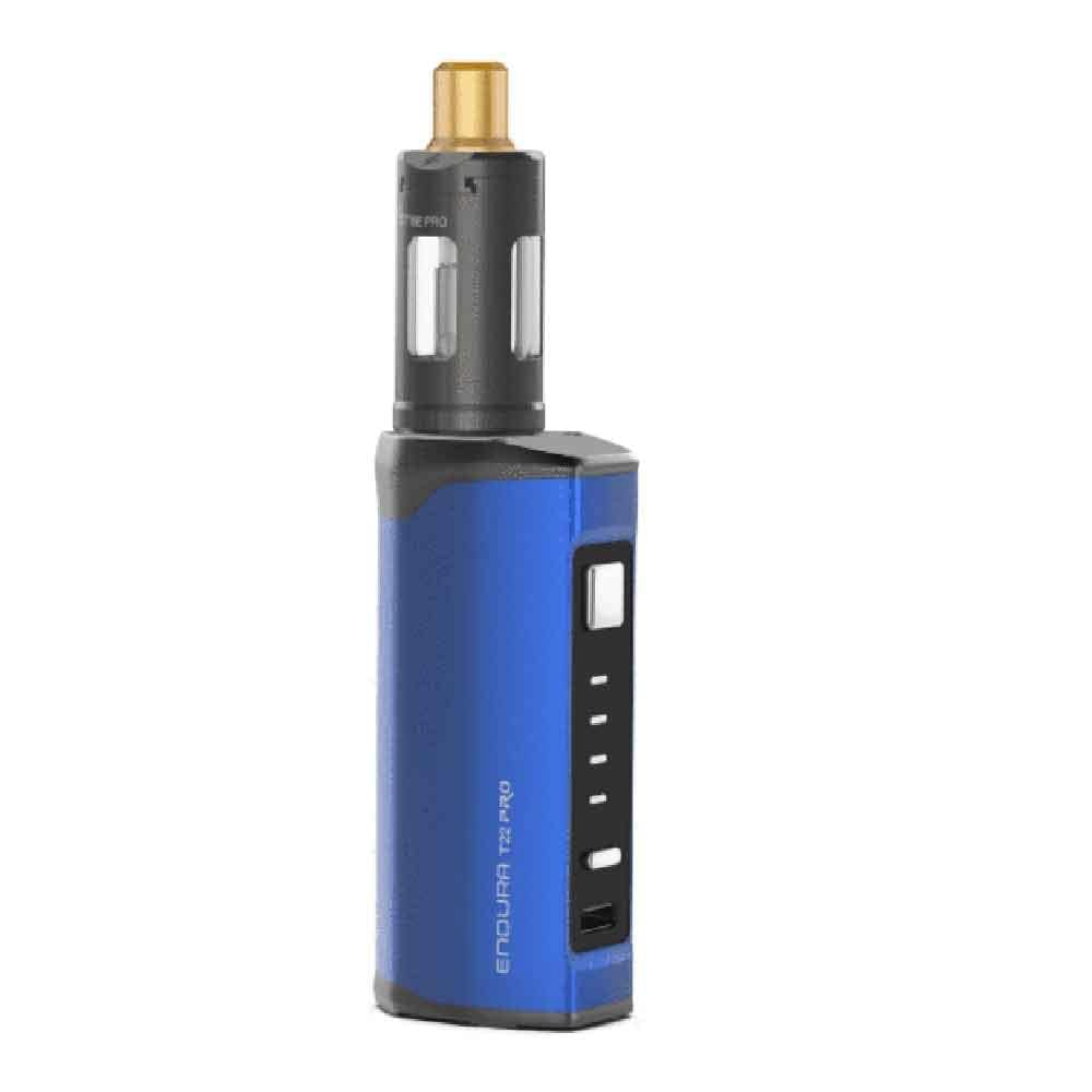 Endura T22 Pro Kit for Innokin | Large 3000mAh Battery | Top Slide Refill Tank, | Variable Wattage | Compatible With T18E Coils, TVDC, 2ml Cartridge, No Nicotine (Royal Blue)