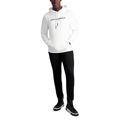 Image of Karl Lagerfeld Paris Men's Classic Logo Hoodie