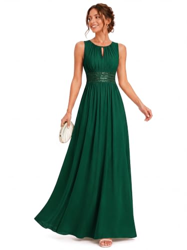 Ever-Pretty Abiti da Sera Donna Girocollo Senza...