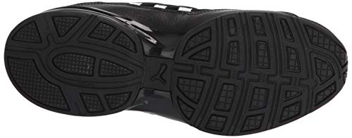 PUMA Puma Cell Regulate Running Shoe, Black White, 12.5 US Unisex Little Kid