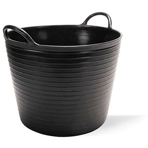 MUGAR- Capazo o Espuerta de Plástico/Polietileno de 42 litros- idóneo para la vendimia, recogida de aceitunas u otros productos agrícolas.- Ideal para la colada y otros usos domésticos.