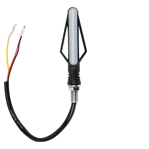 Luces señal de giro para motocicleta con lámpara intermitente y luz antiniebla freno