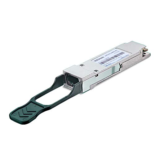 Image of 10Gtek 40GBASE-CSR4 QSFP+ MPO Multi-Mode Transceiver, 40 Gigabit MMF Optical Module for Cisco QSFP-40G-CSR4, 850nm, DDM, 300m