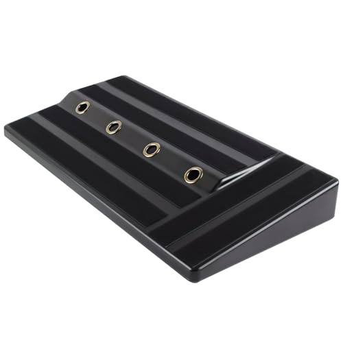 DOITOOL Pedalera de Efectos para Guitarra Portátil Ligera Tablero de Efectos Fuente de Alimentación Oculta Gran Capacidad y Estructura Resistente para Uso en Conciertos y Ensayos